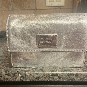 Marc by Marc Jacobs Metallic Silver Bag (missing strap)